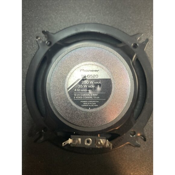 Pioneer TS G520 Speaker 35W RMS Car Audio 5.25" 2 Way 250W Peak Incl Extra Unit - Picture 3 of 5